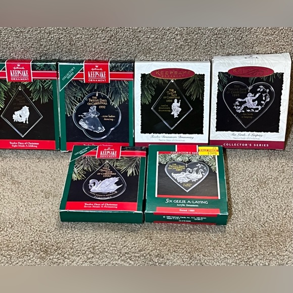 Hallmark ornaments twelve days of christmas